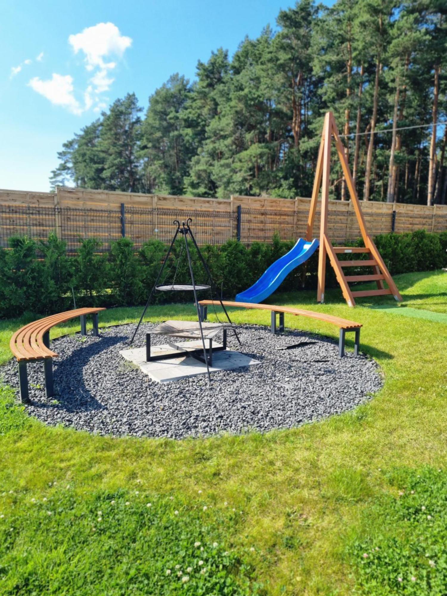 Domek wakacyjny, nad morzem z balią, Lawendowe Wzgórze, Karwieńskie Błoto Exterior foto