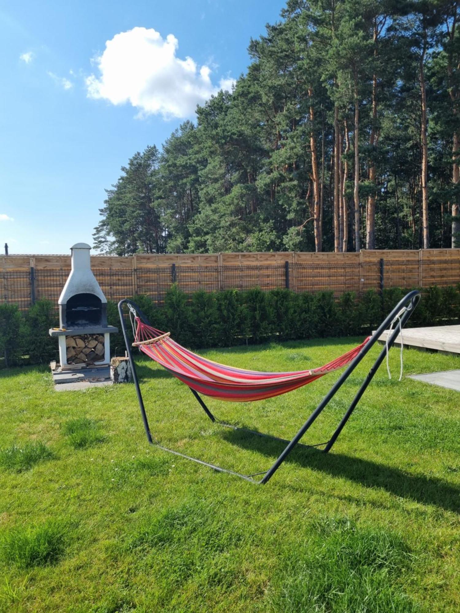 Domek wakacyjny, nad morzem z balią, Lawendowe Wzgórze, Karwieńskie Błoto Exterior foto