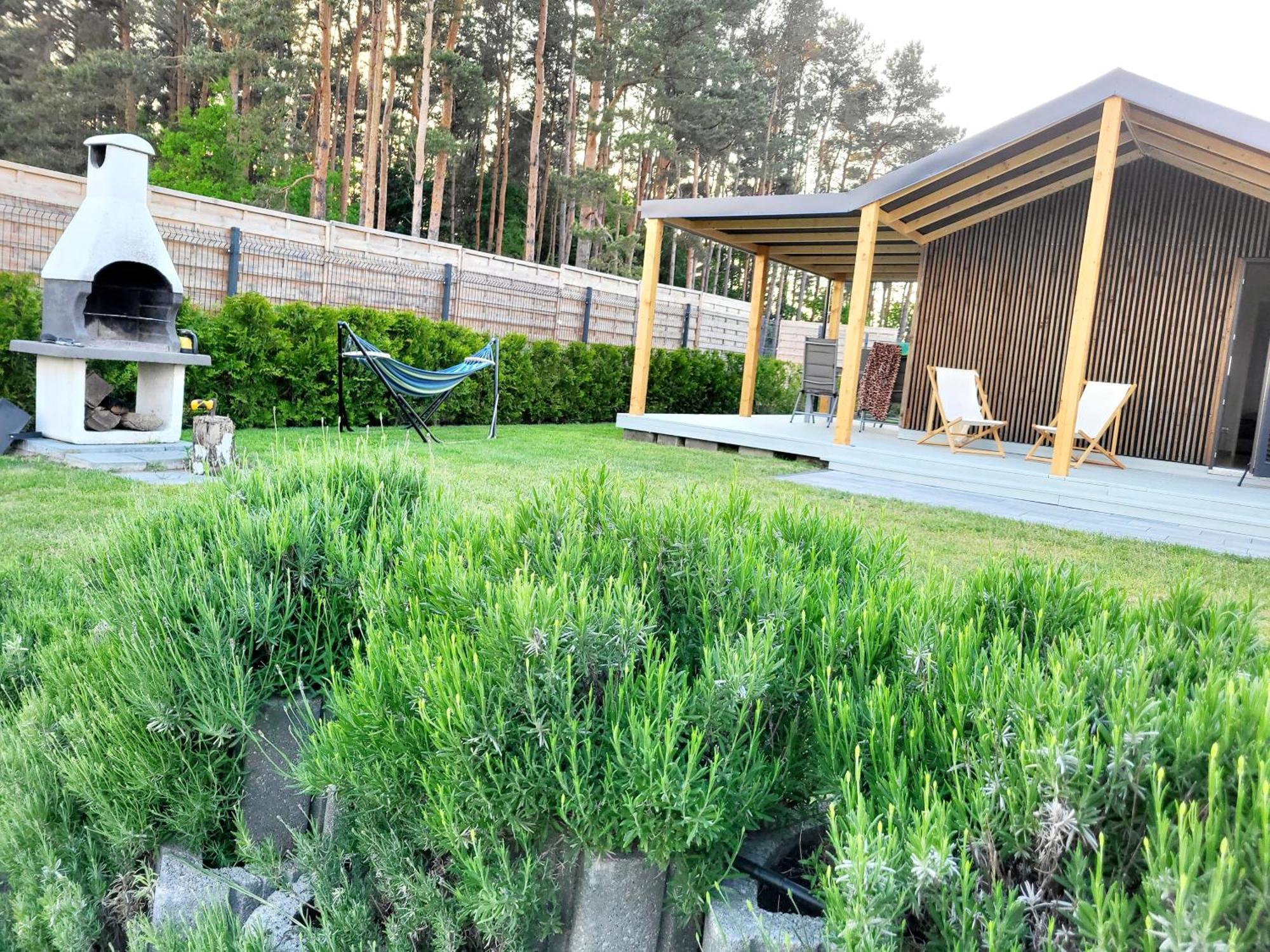 Domek wakacyjny, nad morzem z balią, Lawendowe Wzgórze, Karwieńskie Błoto Exterior foto